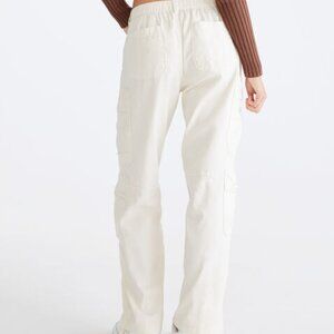 Aeropostale 4 Pocket Twill Cargo Pants Green Size XS